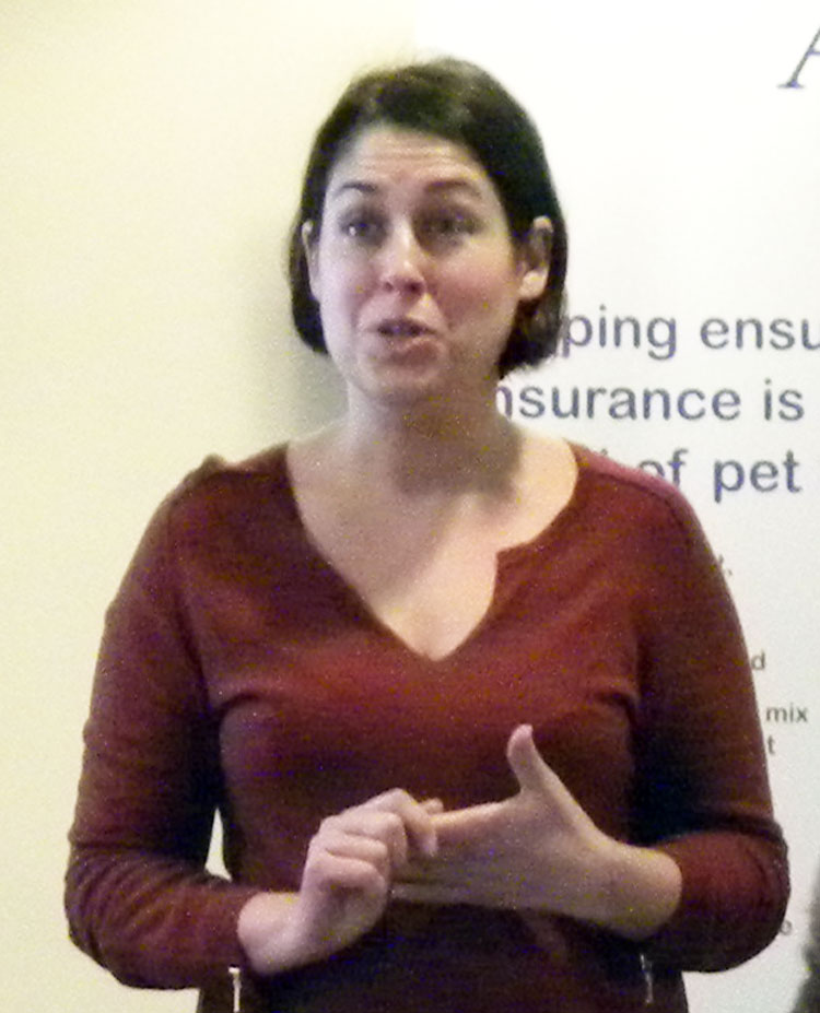 Laureline Malineau, Breeders Communication Manager for Royal Canin.