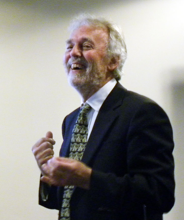 Professor Tim Gruffyd-Jones speaking at WCC 2013 Seminar.
