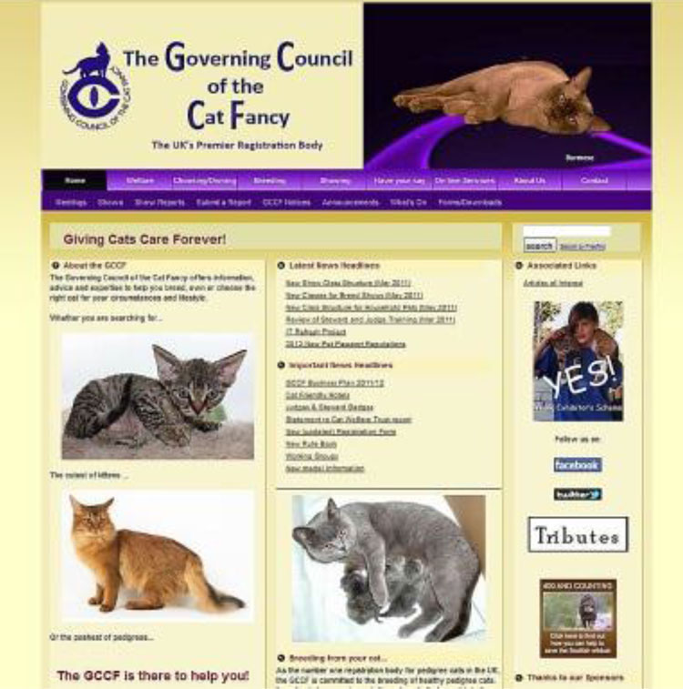 GCCF web site